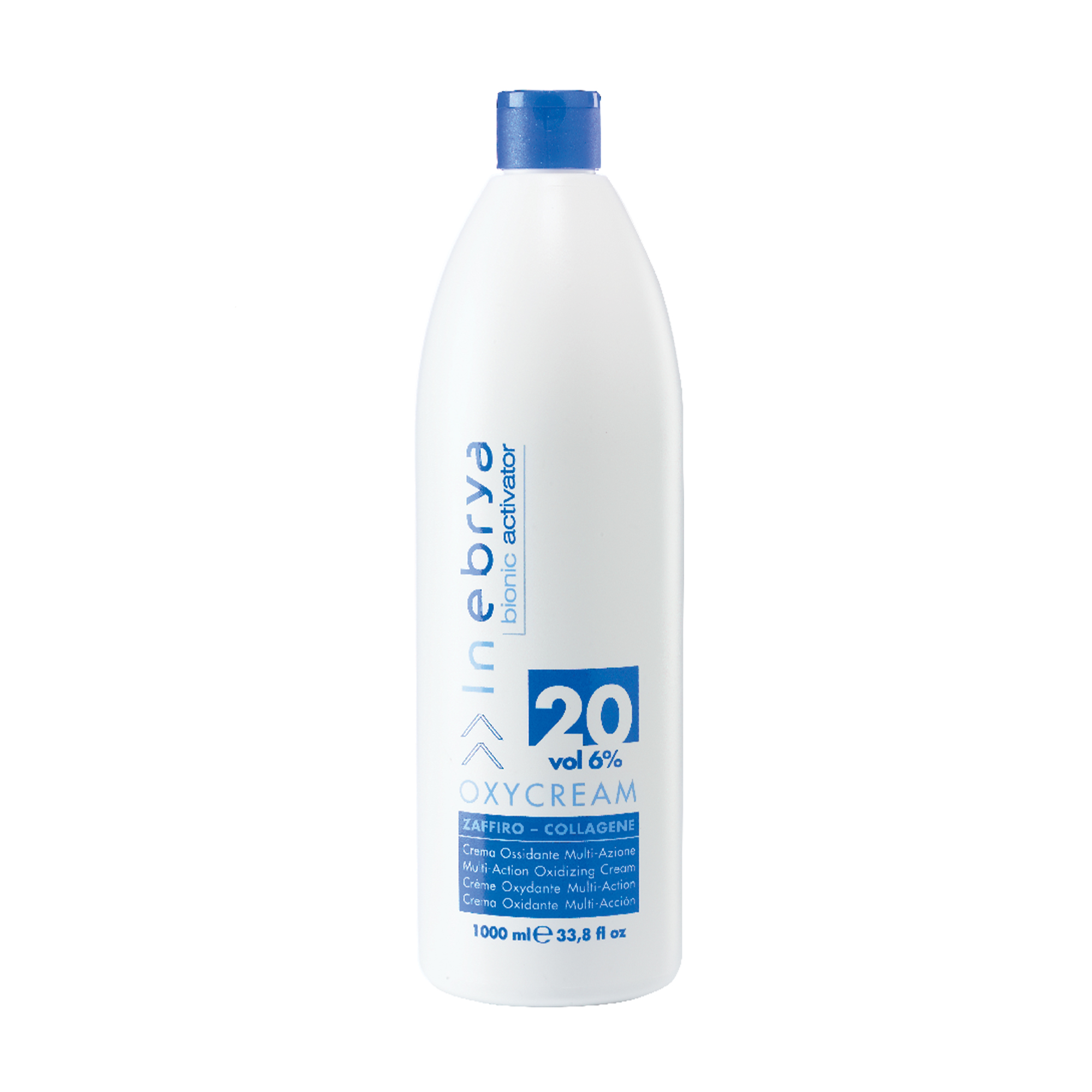 Крем-окислювач Inebrya Bionic Activator Oxycream Сапфір-колаген 20 Vol 6%, 1 л